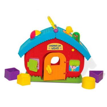 Imagem de Casinha da Vovó Encaixe As Formas - Elka