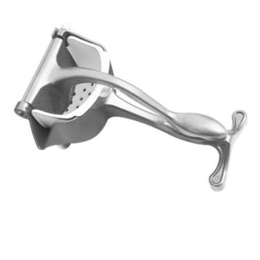 Imagem de Espremedor Amassador Manual Suco De Frutas - Prata - OEM