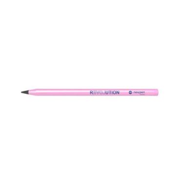 Imagem de Lápis Preto HB Revolution Newpen Não Precisa Apontar Metallic Rosa