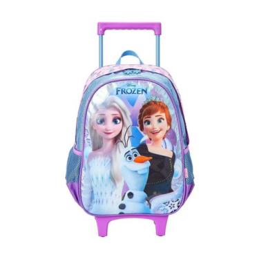 Imagem de Mochila De Rodinha Princess Frozen  Disney 13180 - Xeryus