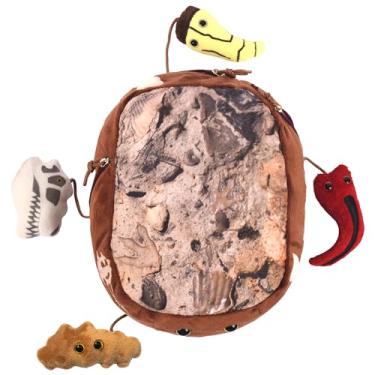 Imagem de Fuzzy Fossils T. rex Fossil Dig Plush - Learn About Dinosaurs and Prehistoric Life with Fun Educational Gift for Friends, Family, Students, Dinosaur Fans, Paleontologists and Fossil Hunters