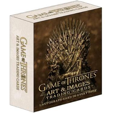 Imagem de 2023 Ritenhouse Game of Thrones Art and Images Trading Card Box 5 SAutograph Trading Cards Per Box
