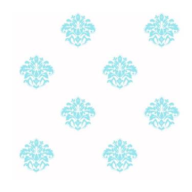 Imagem de York Wallcoverings KD1719SMP Just Kids Damask Spot 20,32 cm x 25,44 cm Amostra de memorando, Blues