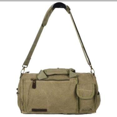 Imagem de bolsa tabular para academia de ombro e mão pequena lona resistente - k