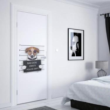 Imagem de Adesivo de Porta Bad Dog - Império da Impressão, G - 90cm x 210cm