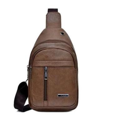 Imagem de Pochete Masculina / Feminina Casual / Bolsa De Ombro / Transversal - O