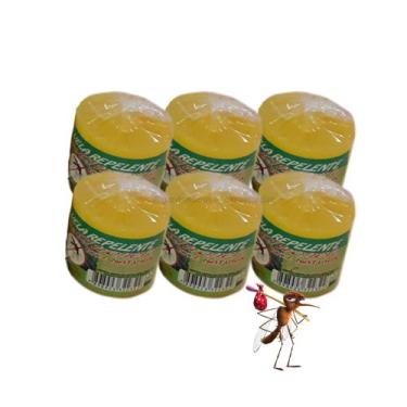 Imagem de Vela De Citronela Repelente Para Pernilongos Dengue Zica - Guapuã Bras