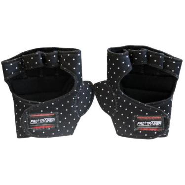 Imagem de Luva Com Polegar P/ Treino Palma Da Mão Couro Musculação - Pro Trainer