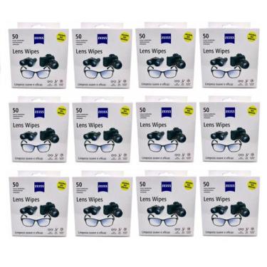 Imagem de KIT 12 CAIXAS(50unidades) LENS WIPES ou KIT 20 CAIXAS(30unidades) LENS