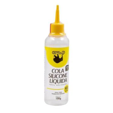 Imagem de Cola Silicone Líquida 100g Rendicolla  Colagem e Aplicação Rápida Fixa