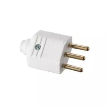 Imagem de Plugue Tomada 3 Pinos Macho 180g 10A Preto PLD1-3 - margirius