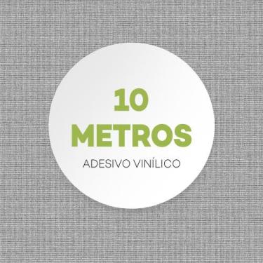 Imagem de Papel De Parede Adesivo Tecido Malha Linho Cinza Quarto - Criptonita, 