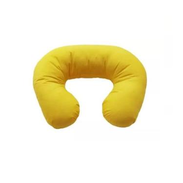 Imagem de Almofada de Amamentação Formato U  Happy Line, Amarelo
