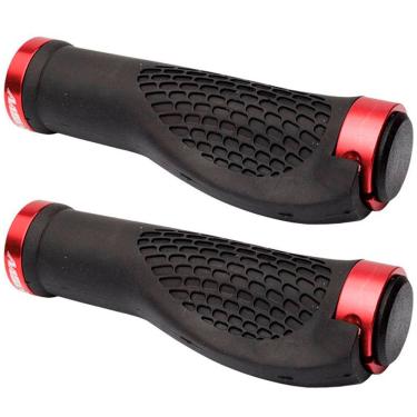 Imagem de Par de Manoplas 130mm Anatômico Anel de Trava Bike Mtb TSW