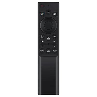 Imagem de Controle remoto de voz inteligente de substituição BN59-01354A adequado para Samsung Crystal UHD Smart TV AU8000 AU9000 UN50AU8000FXZA UN55AU8000FXZA UA55AU9000UXTW UN65AU8000FXZA UN70AU8000FXZA