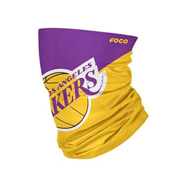 Imagem de Polaina de pescoço unissex com logotipo do time Nba da FOCO NBA, multiuso, Big Logo, Large