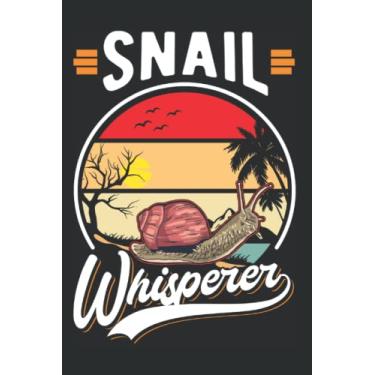 Imagem de Slug Notebook: Snail Whisperer / 6x9 Inches / 120 ruled Sites