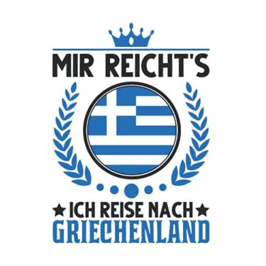 Imagem de Griechenland Notizbuch: Mir reichts Ich reise nach Griechenland Kreta / 6x9 Zoll / 120 linierte Seiten Seiten