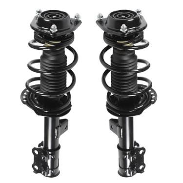 Imagem de Peforway Amortecedores dianteiros Amortecedores Conjunto de mola de bobina adequado para Hyundai Elantra 2011 2012 2013 2014 2015 2016 Substituição 172708 172709 (conjunto de 2)