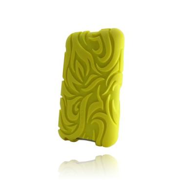 Imagem de Incipio Technologies Capa de silicone tribal para iPod Touch 2G, 3G (Amarelo)