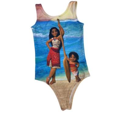 Imagem de Body Collant Estampa digital Moana Praia - Magic Sky, Azul, G