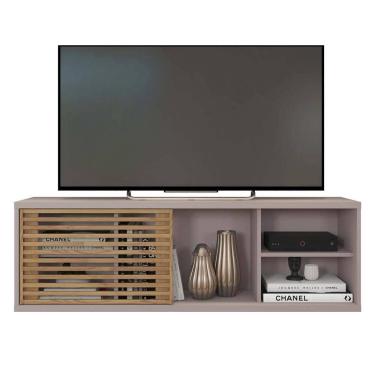 Imagem de Rack Bancada Para TV 55 Polegadas Multiverso Cinza Caemmun