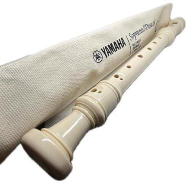 Imagem de Flauta Doce Soprano Germânica Profissional Yamaha YRS23B