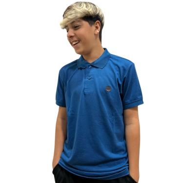 Imagem de Camisa Polo Masculina Fatal Piquet Azul  29524