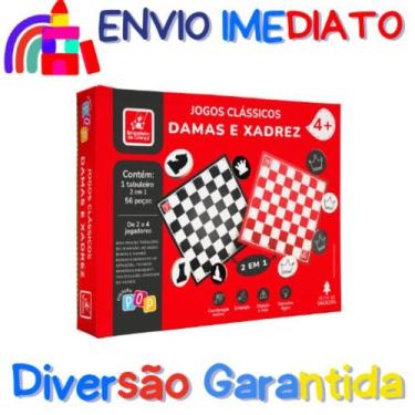 Imagem de Colecao pop  dama e xadrez brincadeira de criança