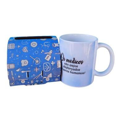 Imagem de Kit Presente Especial Lembrança Dia do Médico  - Dermatologista - Reid