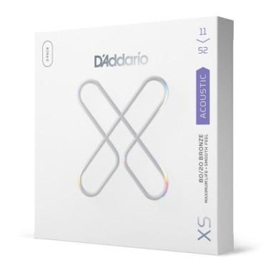 Imagem de Encordoamento violao daddario 011 xsabr1152-3p pack c/ 3