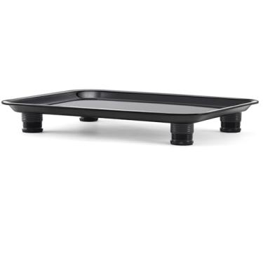 Imagem de Marsui Bandeja à prova de formigas para cães e gatos equipada com pernas ajustáveis de altura 43 x 30 x 2 cm, bandeja confiável para comida de gato para estação de alimentação para animais de