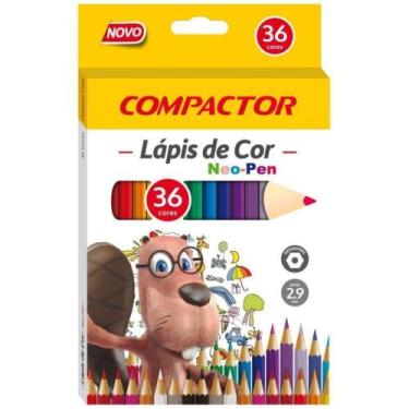 Imagem de Lápis de Cor 36 Cores Neo-Pen 2.9Mm Hexagonal Compactor