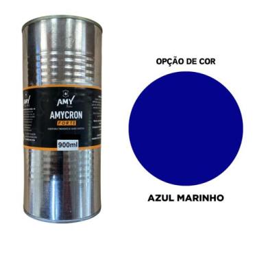 Imagem de Amycron 900ml - tinta para couro (loja oficial), AZUL MARINHO