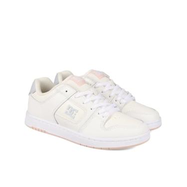 Imagem de DC Shoes Tênis feminino Manteca 4, Branco lírio/cinza/blush, 39