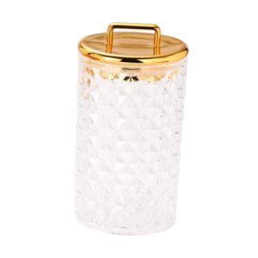 Imagem de Ioensy Lata de armazenamento de acrílico Selado criativo organizador multiuso jarra de doces decorativo com tampa hermética para grãos de café grãos, L