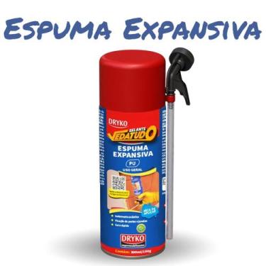 Imagem de Kits Espuma Expansiva Selante Vedatudo 300ml Dryko - Drykoprimer, 1 Un