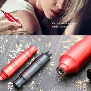 Imagem de Máquina de Tatuagem Profissional Portátil - Caneta Elétrica Leve