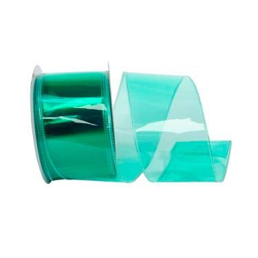 Imagem de Reliant Ribbon Fita de borda com fio de vinil gelatinosa, água-marinha