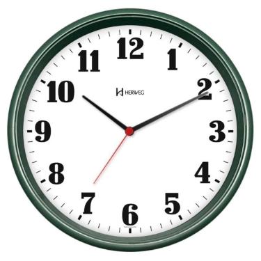 Imagem de Relógio De Parede Herweg Ref: 6126-336 Verde