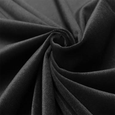 Imagem de Tecido Suede Veludo Divano Preto - 1,40m de Largura - Suede Premium