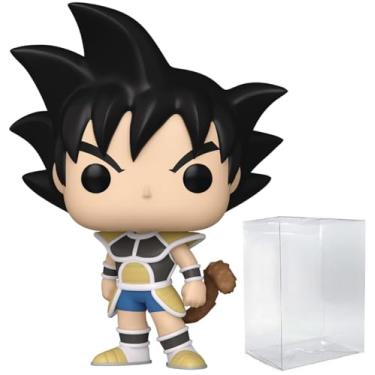 Imagem de POP Anime: Dragon Ball Super Broly - Boneco de vinil Kid Goku Funko (incluído com caixa protetora compatível), multicolorido, 9,5 cm
