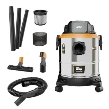 Imagem de WAP Aspirador de Pó e Água GTW INOX 20i, Compacto, 20 Litros, com Soprador e Filtro Lavável, 170mbar 1900W 127V