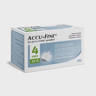 Imagem de Agulha Caneta Accu-Fine 4mm 100 Unidades