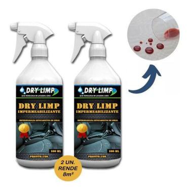 Imagem de 2x Blindagem Impermeabilizador Sofá Não Molha Evita Liquido - DRY LIMP