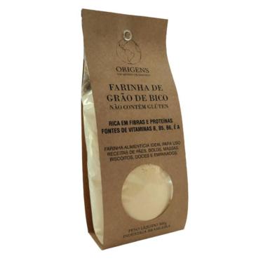 Imagem de Kit 2X: Farinha de Grão de Bico Sem Glúten Origens 500g