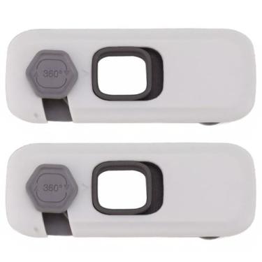 Imagem de Trava de Segurança Porta Geladeira Kit 2 unidades Protege Criança Bebe