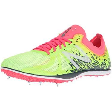 Imagem de New Balance Tênis feminino WLD5KV4, Amarelo/rosa, 12