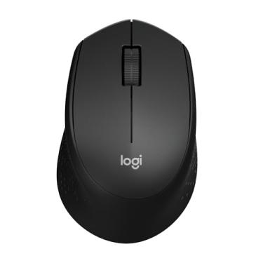Imagem de Mouse Sem Fio Logitech M330 SILENT com Clique Silencioso, Design Destro, Bateria de 18 Meses, Receptor USB, Compatível com Windows, macOS, ChromeOS e Pilha Inclusa - Preto