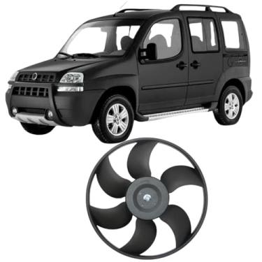 Imagem de Motor Ventilador Radiador Doblo 1.3 1.6 1.8 8V 16V 2002 Ate 2009 Sem Ar 6 Pas 46811843